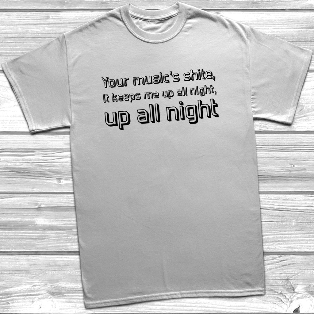 Get trendy with Up All Night T-Shirt - T-Shirt available at DizzyKitten. Grab yours for £8.99 today!