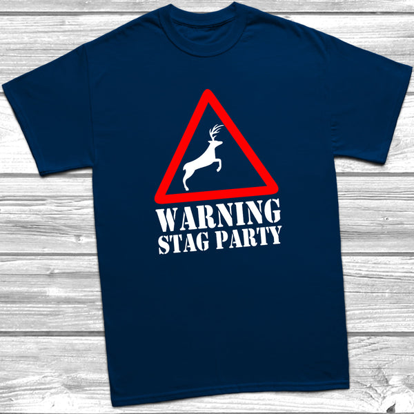 Warning Stag Party T-Shirt - DizzyKitten