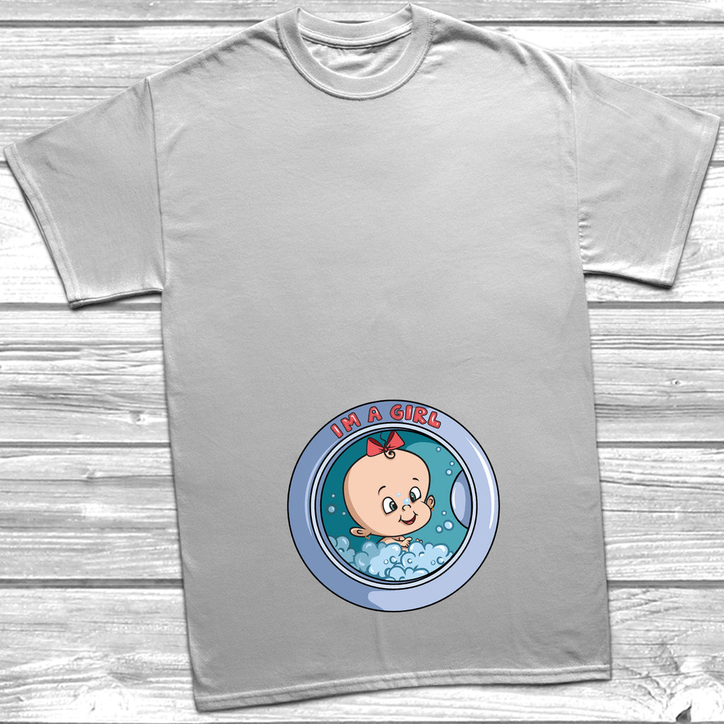 Get trendy with Washing Machine I'm A Girl T-Shirt - T-Shirt available at DizzyKitten. Grab yours for £10.49 today!