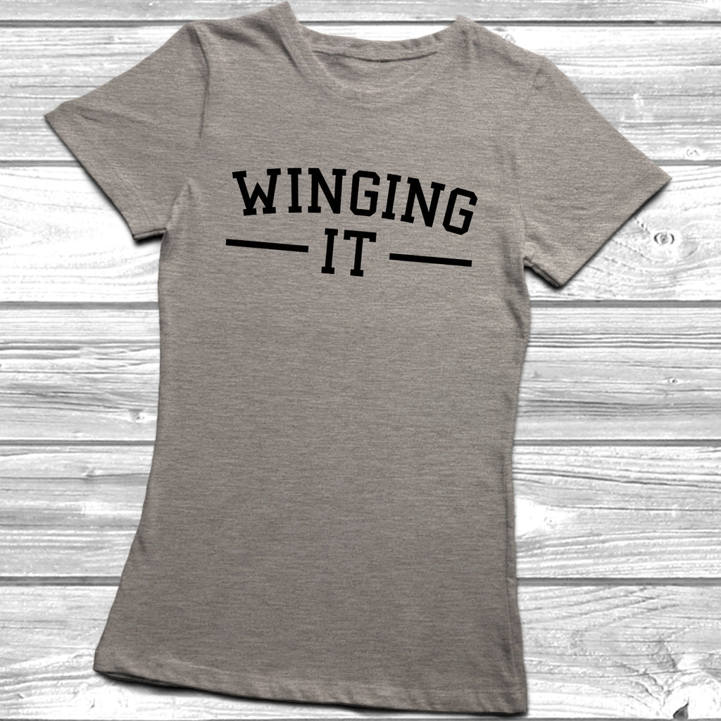 Get trendy with Winging It T-Shirt - T-Shirt available at DizzyKitten. Grab yours for £8.99 today!