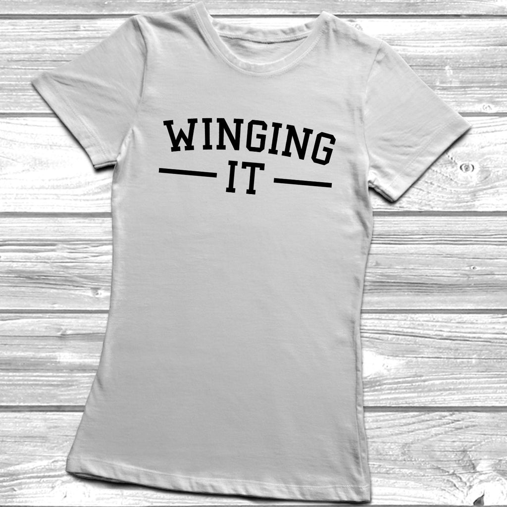 Get trendy with Winging It T-Shirt - T-Shirt available at DizzyKitten. Grab yours for £9.49 today!