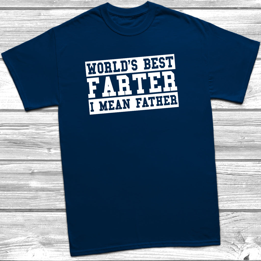 Get trendy with World's Best Farter T-Shirt - T-Shirt available at DizzyKitten. Grab yours for £9.95 today!