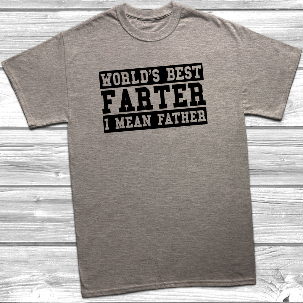 Get trendy with World's Best Farter T-Shirt - T-Shirt available at DizzyKitten. Grab yours for £9.95 today!