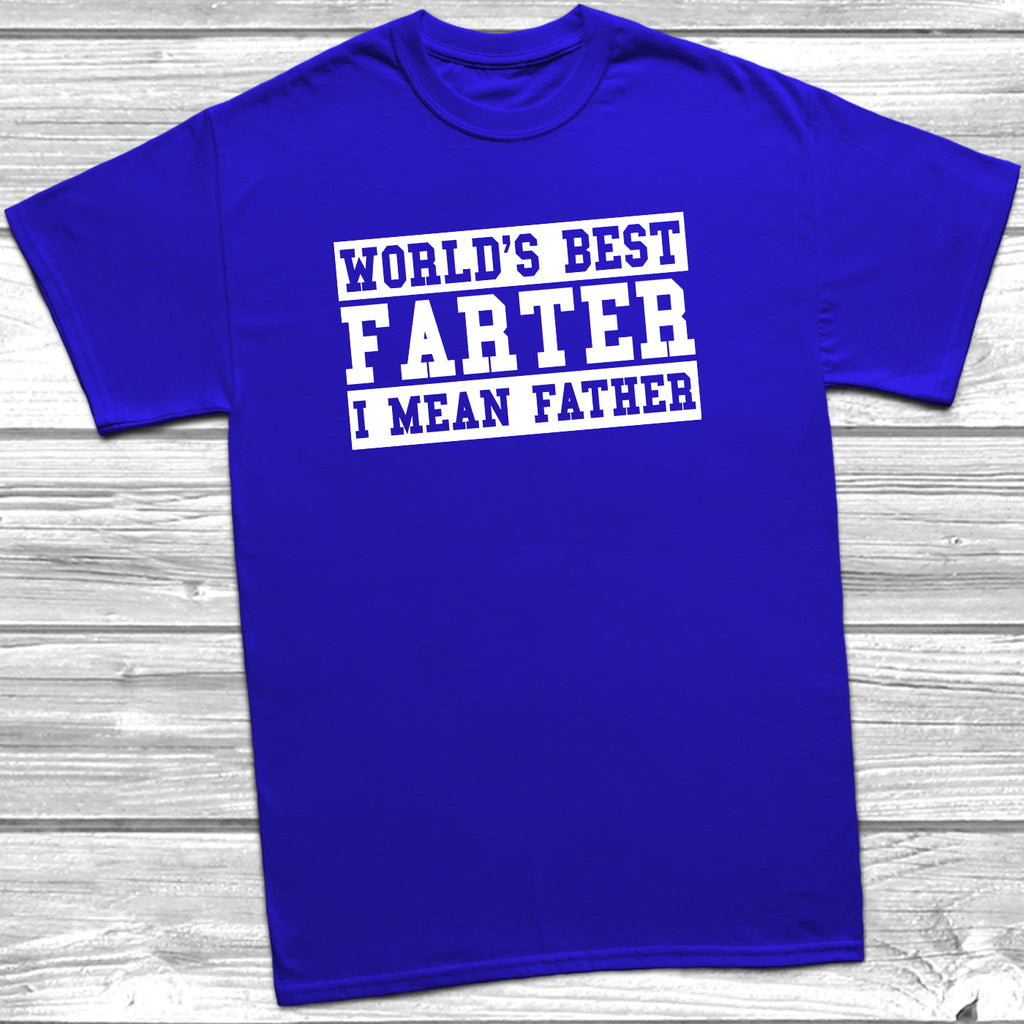 Get trendy with World's Best Farter T-Shirt - T-Shirt available at DizzyKitten. Grab yours for £10.45 today!