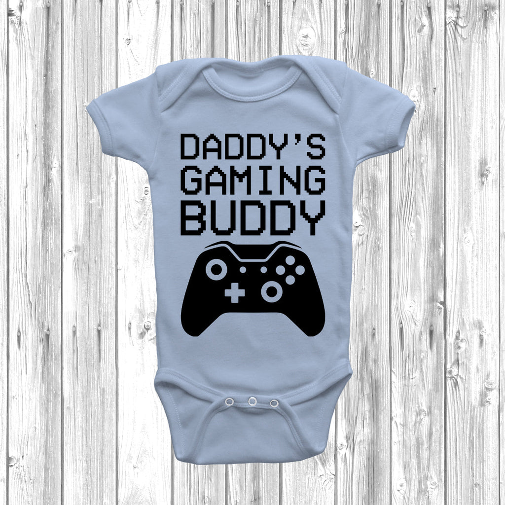 Get trendy with Daddy's Gaming Buddy Xbox Baby Grow - Baby Grow available at DizzyKitten. Grab yours for £8.45 today!
