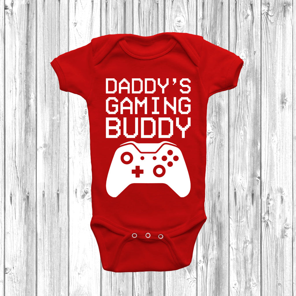 Get trendy with Daddy's Gaming Buddy Xbox Baby Grow - Baby Grow available at DizzyKitten. Grab yours for £8.45 today!