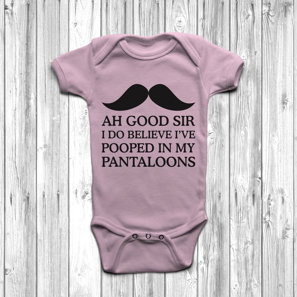 Get trendy with Ah Good Sir I Pooped Baby Grow - Baby Grow available at DizzyKitten. Grab yours for £7.95 today!