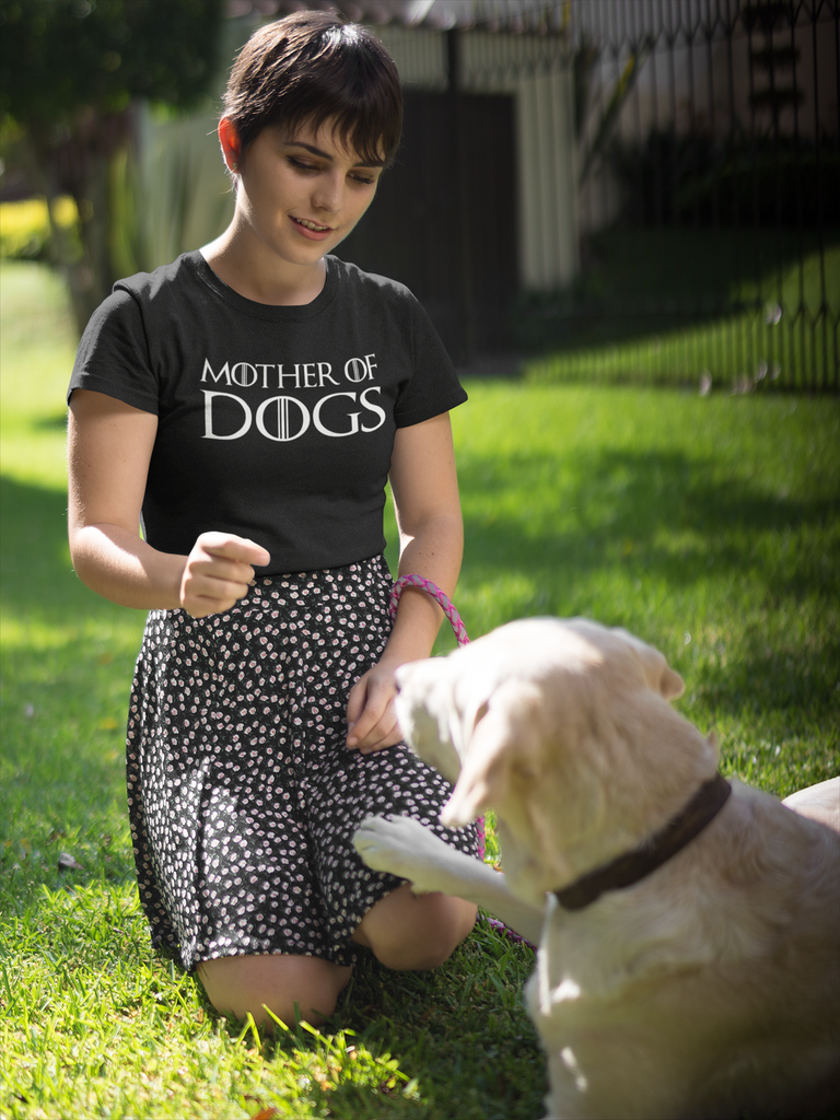 Get trendy with Mother Of Dogs T-Shirt - T-Shirt available at DizzyKitten. Grab yours for £8.99 today!