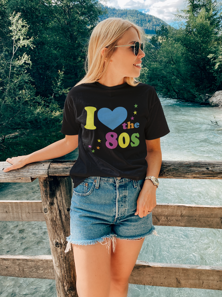 I Love The 80's T-Shirt - DizzyKitten